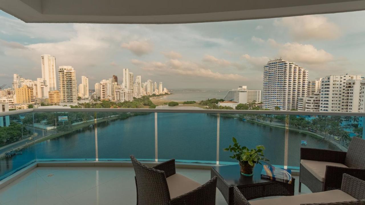 Poseidon Lake Apartments Cartagena ภายนอก รูปภาพ