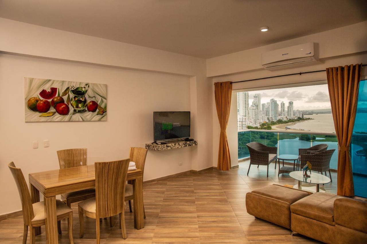 Poseidon Lake Apartments Cartagena ภายนอก รูปภาพ