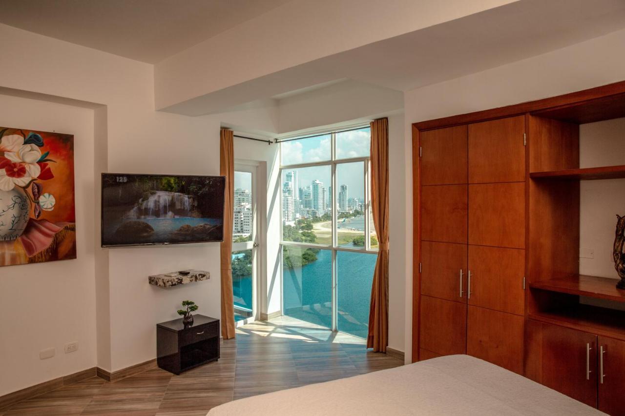 Poseidon Lake Apartments Cartagena ภายนอก รูปภาพ