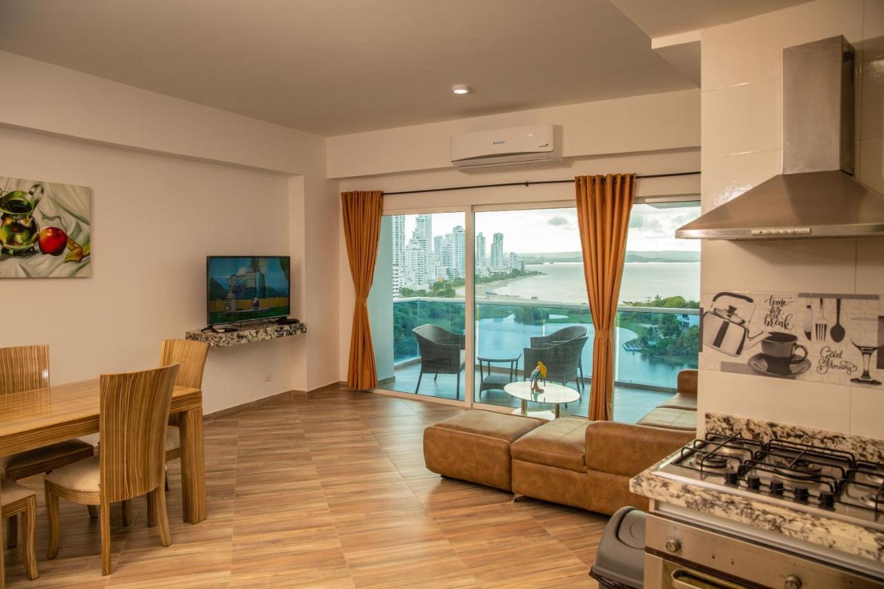 Poseidon Lake Apartments Cartagena ภายนอก รูปภาพ