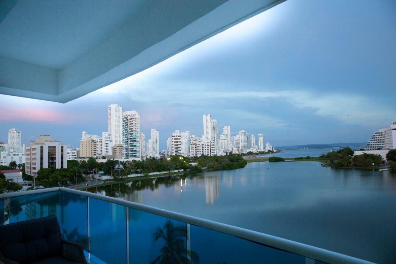 Poseidon Lake Apartments Cartagena ภายนอก รูปภาพ