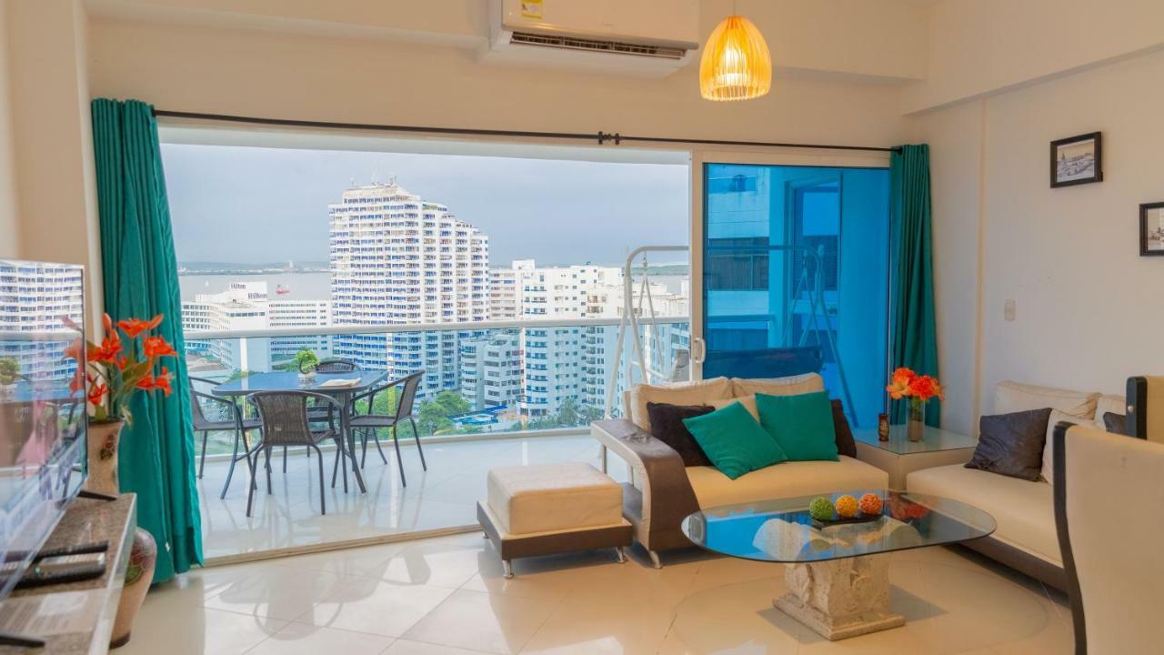 Poseidon Lake Apartments Cartagena ภายนอก รูปภาพ